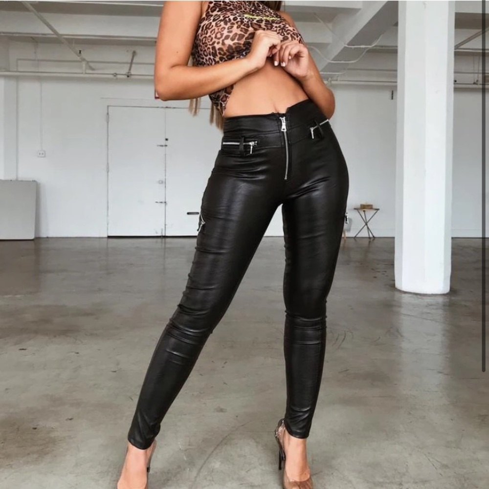 Lennon leather pants from tiger mist